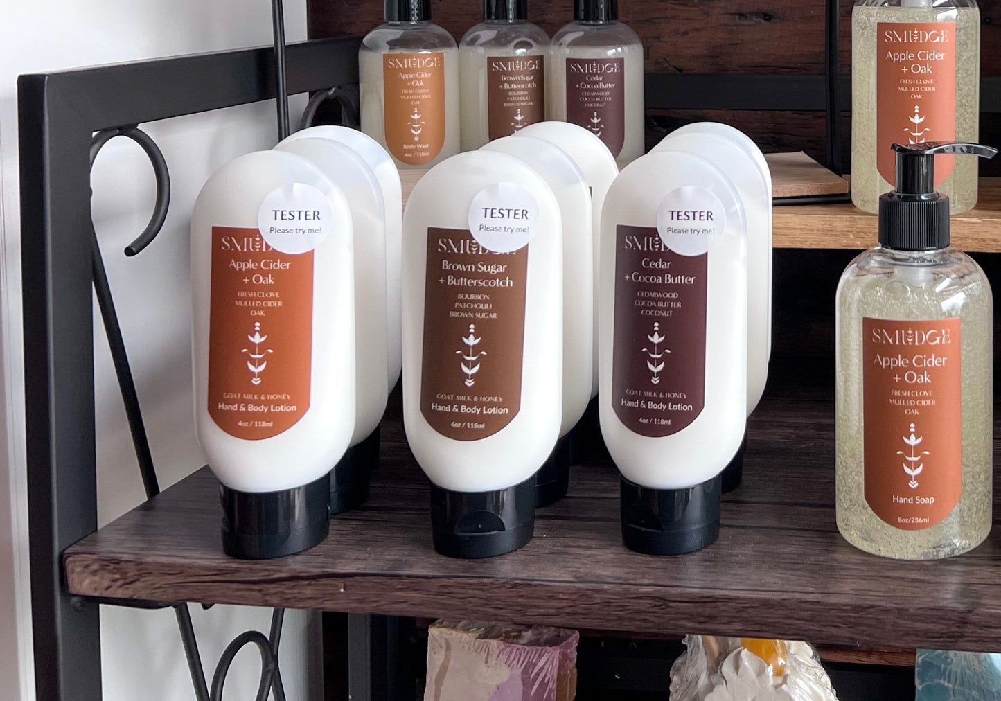 Apple Cider + Oak Lotion 4oz Bottle