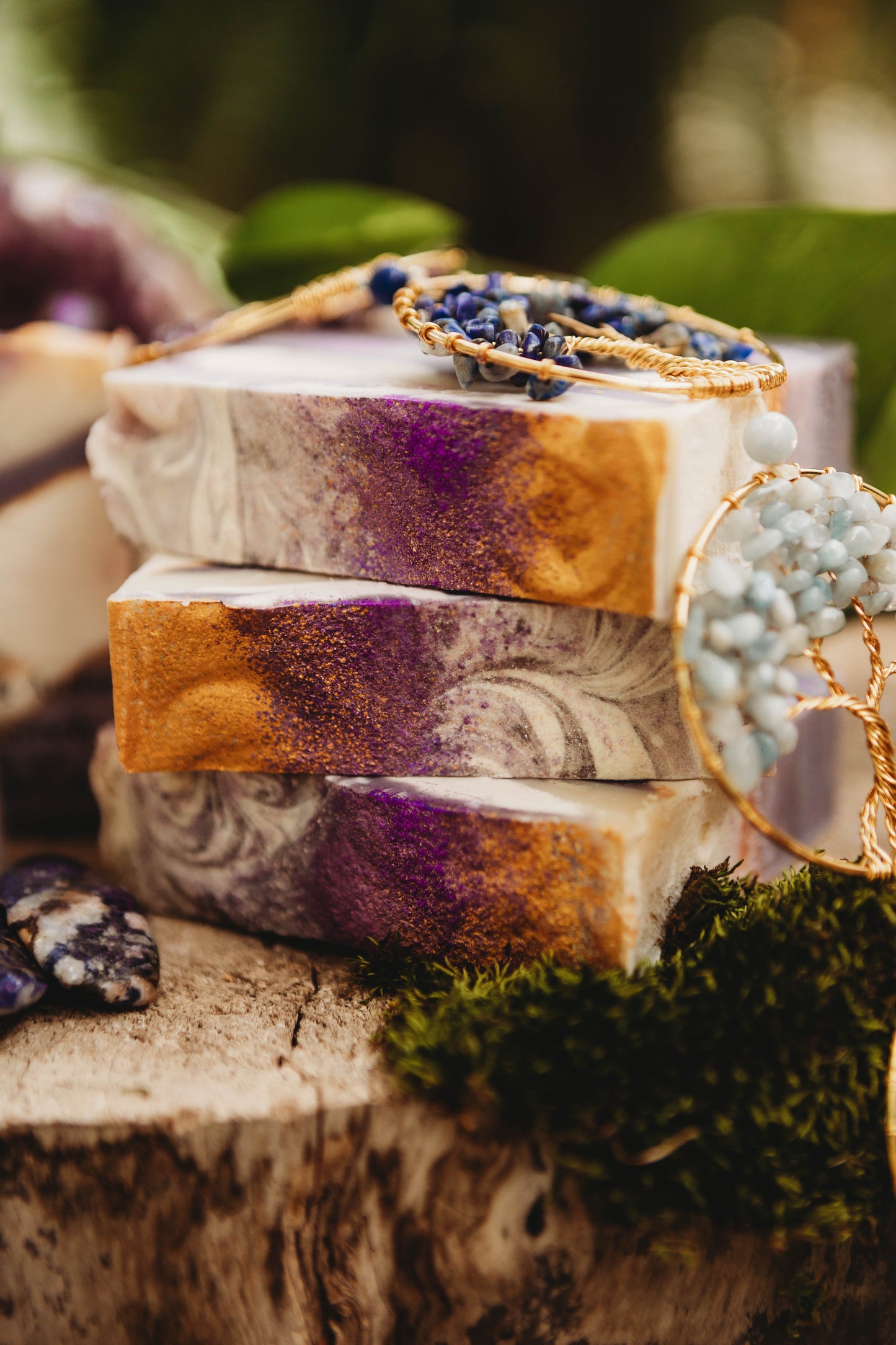 Plum & Amber Cashmere Body soap 4.5oz