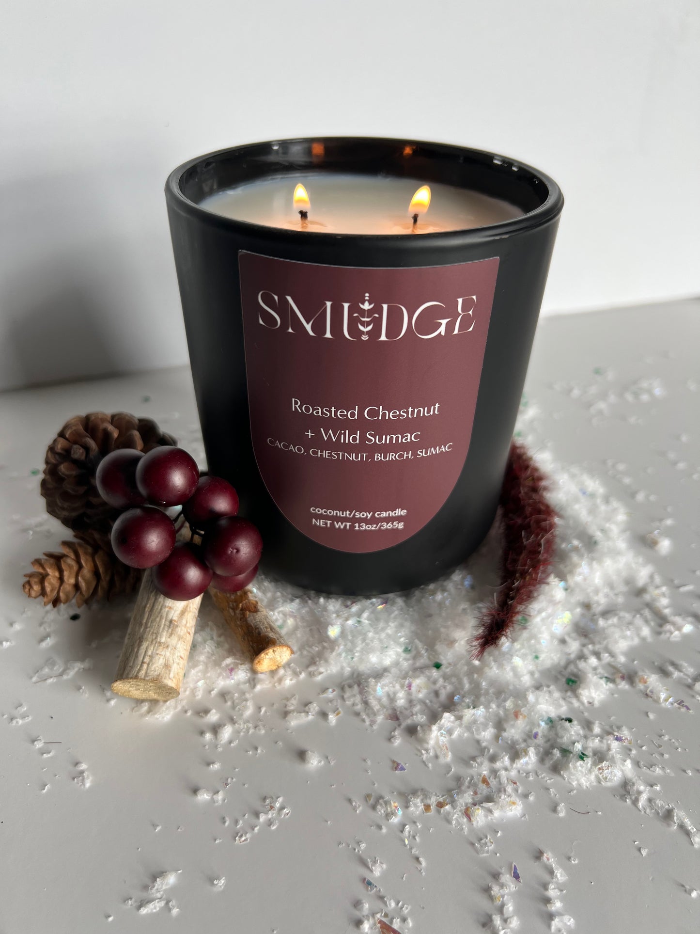 Roasted Chestnut + Wild Sumac Candle 13oz