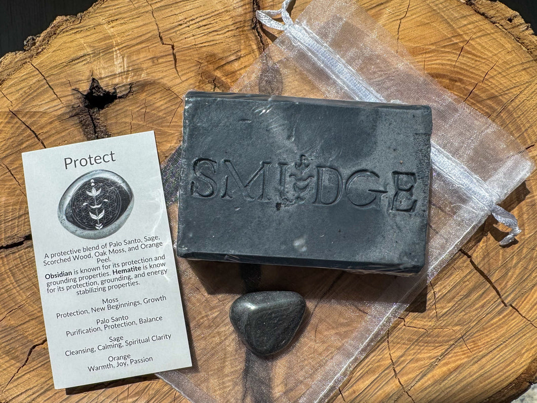 Protect Body Soap and Stone Bundle