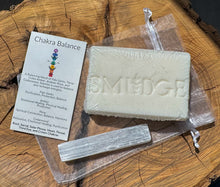 Load image into Gallery viewer, Chakra Balance Body Soap and Stone Bundle
