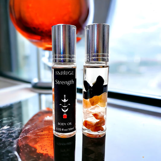 Strength Body Oil Perfume Roller 0.2oz