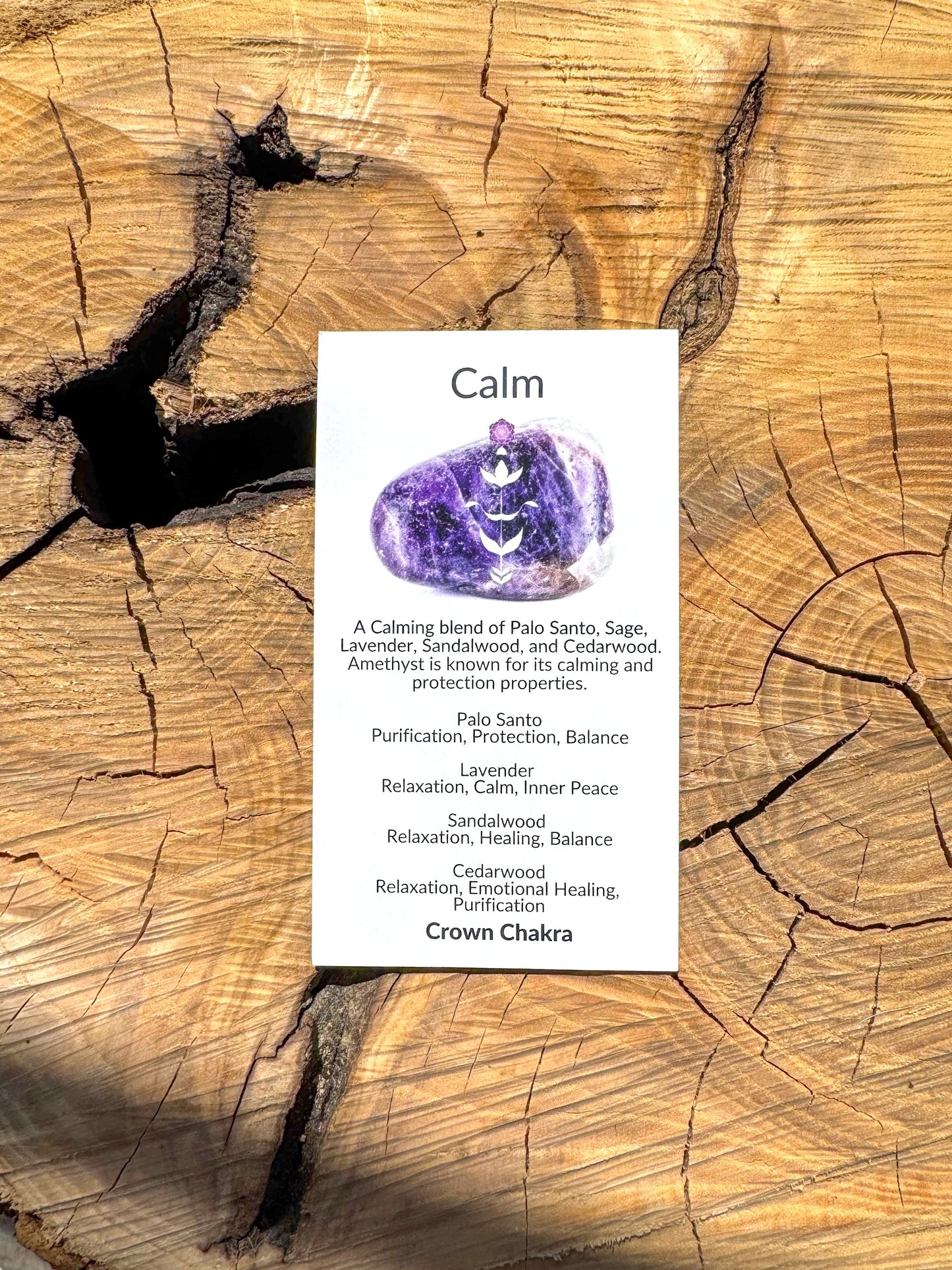 Calm Body Soap and Stone Bundle