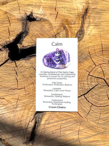 Calm Body Soap and Stone Bundle
