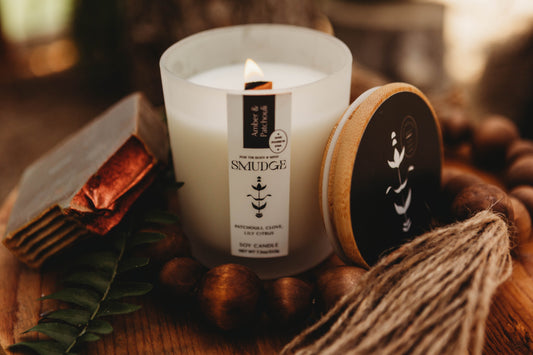Amber & Patchouli 7.5oz Soy Candle