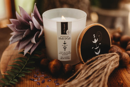 Lilac Bouquet 7.5oz Soy Candle