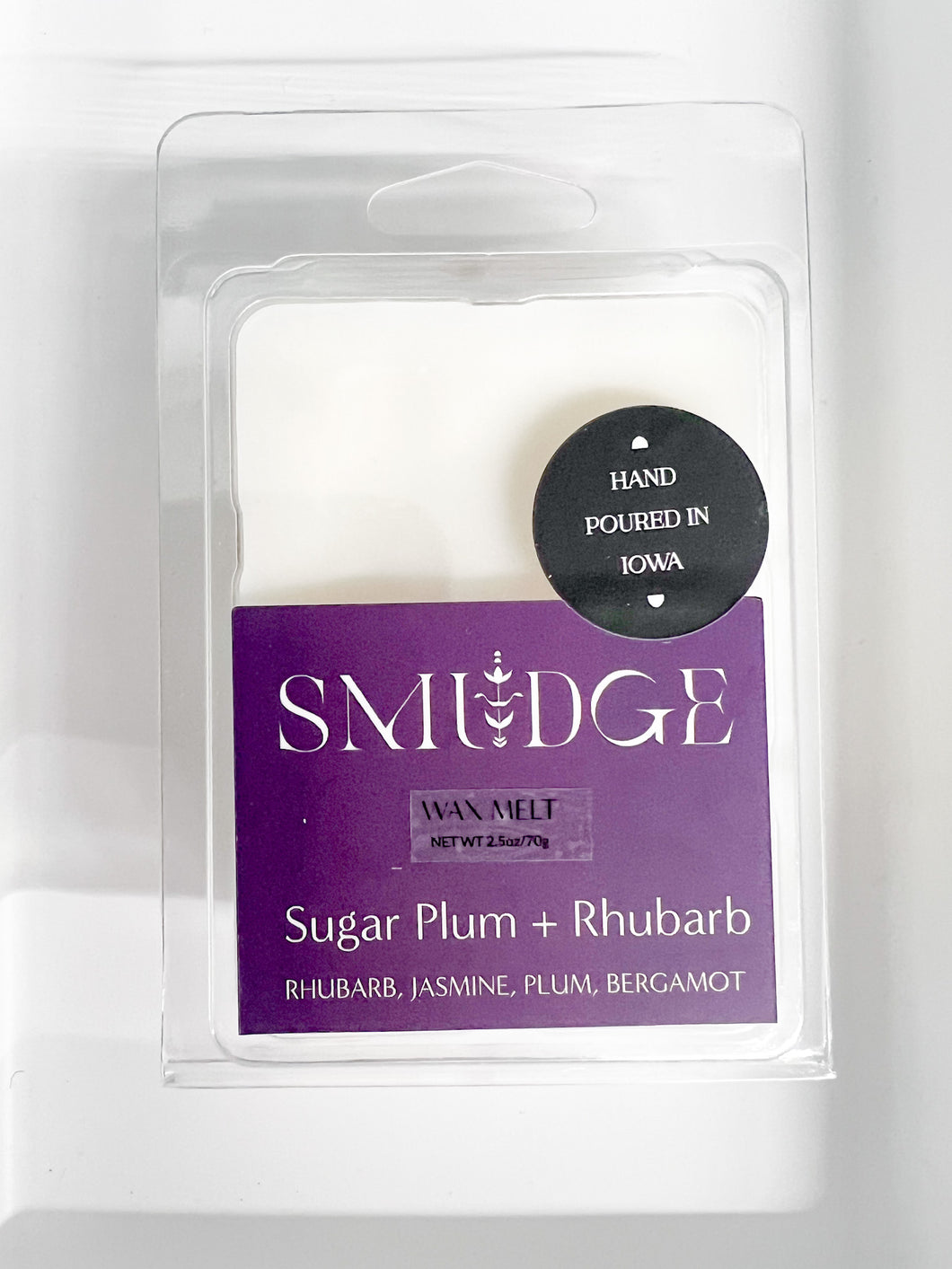 Sugar Plum + Rhubarb Wax Melt 2.5oz